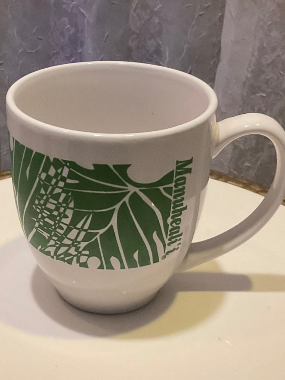 VTG Manuheali’i Green White Coffee Mug